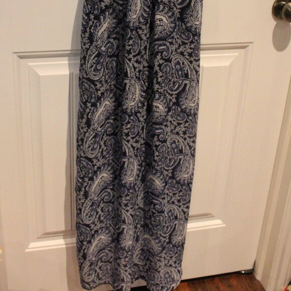 2/$30 🏷 Smart Set Blue Paisley Dress Size XS - Picture 5 of 5